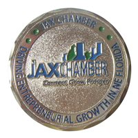 JAX Bridges Entrepreneuer Challenge Coin