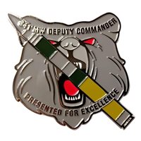 341 MW DCOM Code Of the WestChallenge Coin