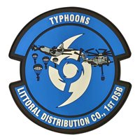 USMC Landing Distribution Company PVC Patch