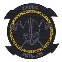 VMFA-225 Vikings Black Patch