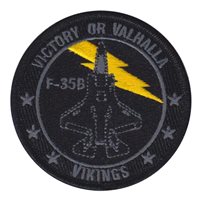 VMFA-225 Vikings F-35B Black Patch