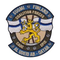 Finnish Air Force OIR Coalition Forces Patch