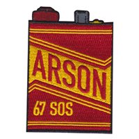 67 SOS Arson Patch