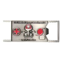 125 MDG Det 1 Commander Bottle Opener Challenge Coin