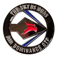 411 FLTS Air Dominance CTF Challenge Coin | 412th Electronic Warfare Group  Coins