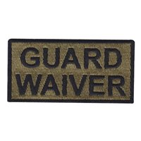 142 AES Guard Waiver Pencil Patch