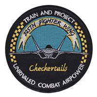 325 FW Checkertails Patch 