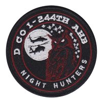 D Co 1-244 AHB Owl Patch