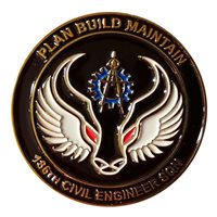 186 CES Prime Beef Challenge Coin
