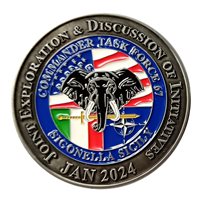 JEDI Commander Task Force 67 Challenge Coin
