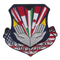 386 AEW Rock Chapel Patch