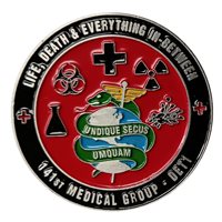 141 MDG Det 1 Kandace J Kannberg Commander Challenge Coin