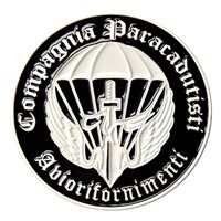 Italian Airborne IT Rigor Coy Company Challenge Coin