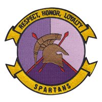 Summer High School JROTC Spartans Patch