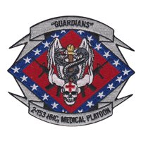 HHC 2-153 Medical Platoon Guardians Patch