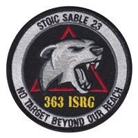 363 ISRG Stoic Sable 23 Patch 