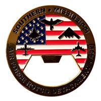 AFROTC Det 432 Bottle Opener Challenge Coin