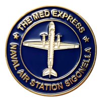 NAS Sigonella C-26D Metroliner Challenge Coin