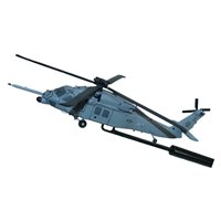 55 RQS HH-60G Pave Hawk Custom Airplane Model Briefing Stick