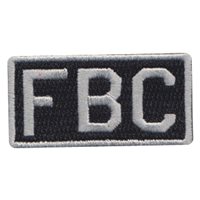 775 TS FBC Silver Pencil Patch
