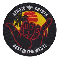 AFROTC DET 075 Best in the West Patch