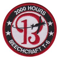 Beechcraft T-6 2000 Hours Patch 