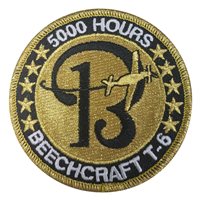 Beechcraft T-6 5000 Hours Patch