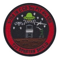 C Co 3-158 IN 4 Plt Spartan Patch