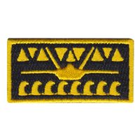 199 FS F-22 Hawaiian Yellow Pencil Patch