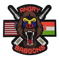 409 AEG Angry Baboons PVC Patch