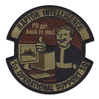 1 OSS Custom Patches | 1st Operations Support Squadron Patches