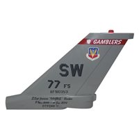 77 FS F-16C Falcon Custom Airplane Tail Flash