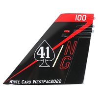 VFA-41 F/A-18E/F Super Hornet Airplane Tail Flash