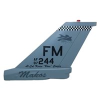 93 FS F-16C Falcon Custom Airplane Tail Flash