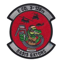 E Co. 3-126 Oasis Gators POL Patch