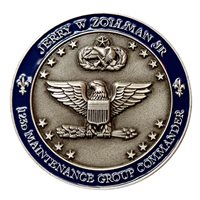 123 MXG Zollman Commander Challenge Coin