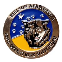 354 OSS Eielson AFB Commander Challenge Coin