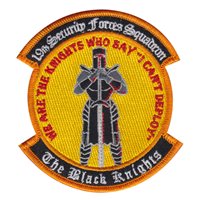 19 SFS The Black Knights Patch