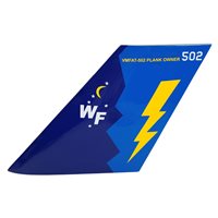 VMFAT-502 F-35 Lightning II Tail Flash