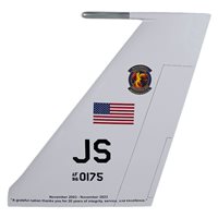 605 TES E-8C Joint STARS Tail Flash