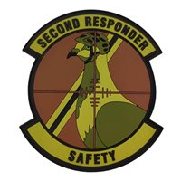 379 AEW Safety Second Responder OCP PVC Patch