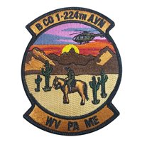 B Co 1-224 AVN WV Patch