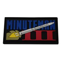 740 MS Minuteman III PVC Pencil Patch