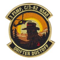 C Co 3-82 GSAB 3 FSMP Drifter Dustoff Patch
