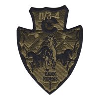 B Co. 3-4 AHB Dark Riders Arrowhead OCP Patch