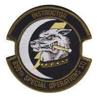 859 SOS Instructor Friday Patch