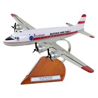 Alaska Air Fuel Douglas DC-4 Custom Aircraft Model