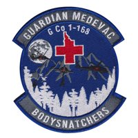 G Co 1-168 MEDEVAC Det 1 Bodysnatchers Patch