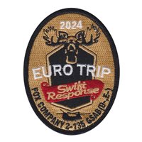 F Co 2-135 GSAB Euro Trip 2024 Patch
