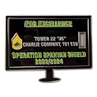 C Co. 101 ESB, NYARNG Challenge Coin